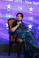 Sharmila Tagore at CII meet in Delhi on 20th Oct 2015